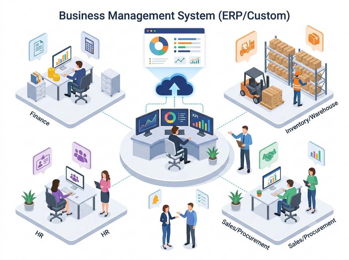Business Management System (ERP/Custom)