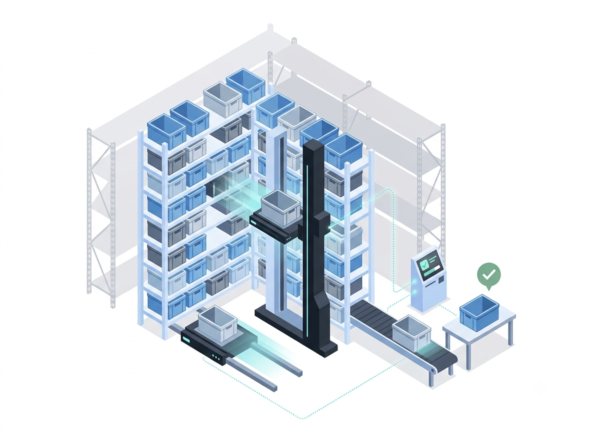 AS/RS (Automated Storage & Retrieval System)